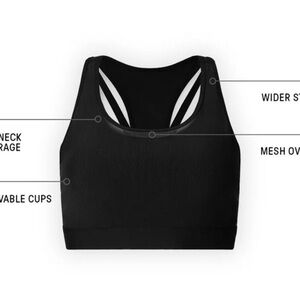 Fabletics Principal High Impact Bra Strappy Back with Mesh Detail NEW IN PACKAGE